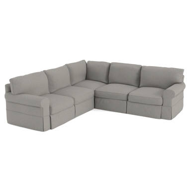 Jameson slipcovered symmetrical sectional sales